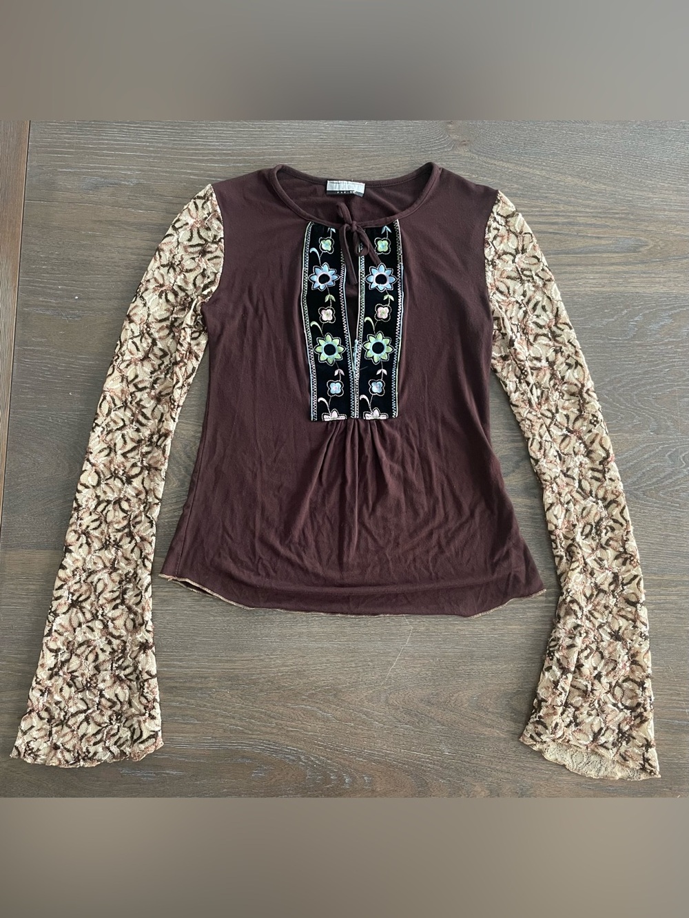 Lucy Paris Embroidered Blouse